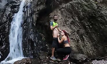 Latina Big Ass Outdoor Sex By A Waterfall