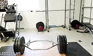 Fit Cougar Ipledgeallegiance Deadlifts and Dances Nude at the Gym