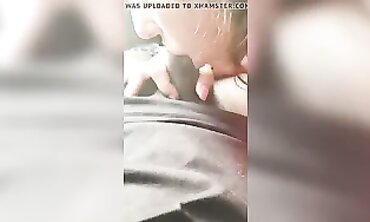 Toothless Hooker Gums Spunk in Car