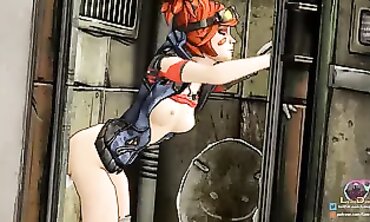 Gaige, Maya & Moxxi Borderlands Threesome Compilation