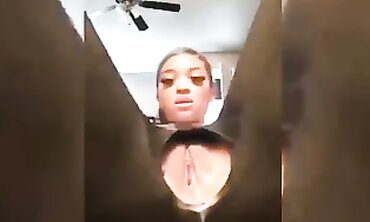 Pretty Black Amateur Squirts With Vibrator