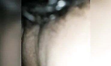 Indian Beauty Blowing Hot Air Into Her Pussy