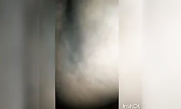 Indian Beauty Blowing Hot Air Into Her Pussy