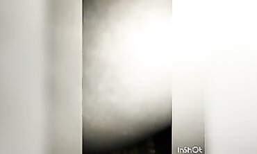 Indian Beauty Blowing Hot Air Into Her Pussy
