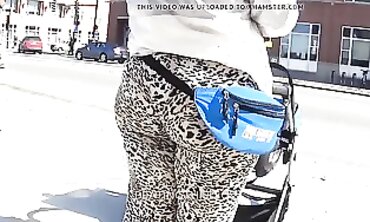 Shaking That Phat Black Ass For The Camera