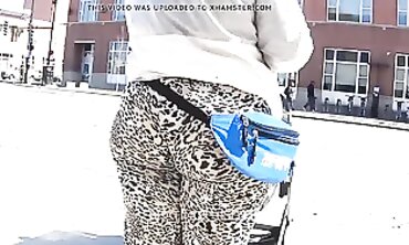 Shaking That Phat Black Ass For The Camera