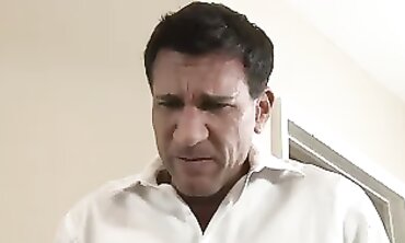 Legal Blonde Sitter Takes Old Guy's Thick Cock