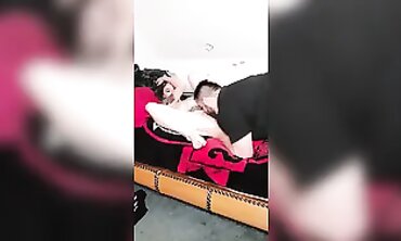 Petite MILF Takes a Massive Creampie in Her Tight Spot