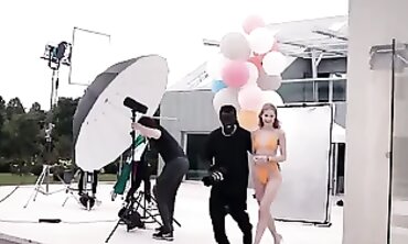 Tiffany Tatum Gets Pounded Poolside by Freddy Gong