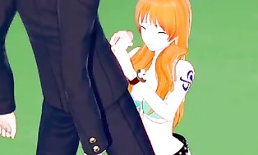 Nami's Massive Tits Get Rough Hardcore Action in KoiKatsu