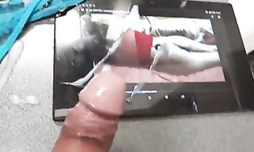 His Cum Soaks Into My Older Hispanic Fiancee's Lingerie
