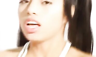 Petite Hispanic Tiny Lupe Takes A Deepthroat