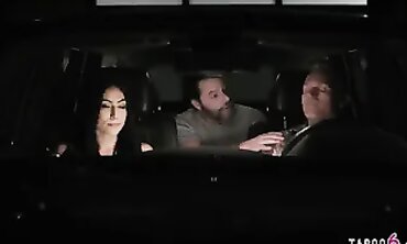 Judy Jolie Threesome With Two Older Men