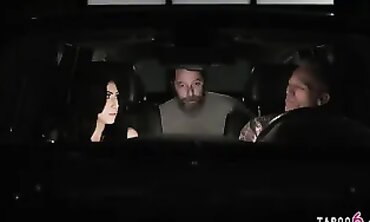 Judy Jolie Threesome With Two Older Men