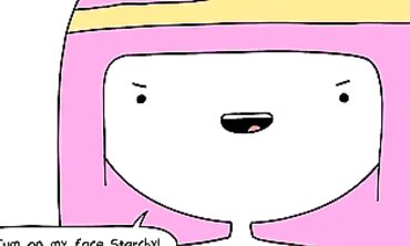 Queen Bubblegum Delivers a Deepthroat Blowjob and Anal Action