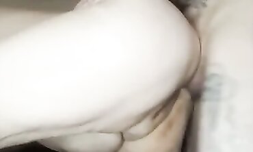 Russian BBW Milf Gets Doggy Style Creampie