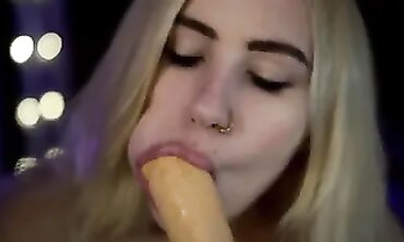 ASMR Messy Blowjob Sounds and Mischievous Converse
