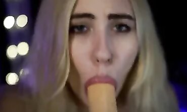 ASMR Messy Blowjob Sounds and Mischievous Converse