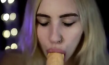 ASMR Messy Blowjob Sounds and Mischievous Converse