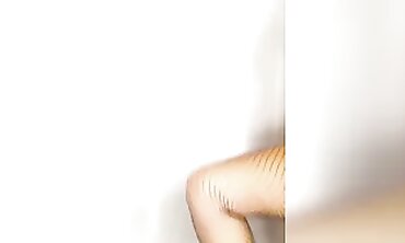 HotLc Solo in Fishnet Pantyhose: Latina MILF Kink