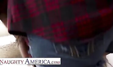Sexual America: Petite Blonde Vanessa Cage in Lingerie
