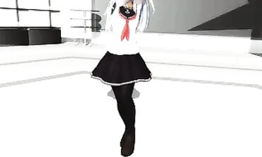 MMD: Kyoka-chan Solo Sex Compilation