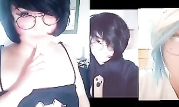 Uncensored Femboy Sissy Poses for TikTok