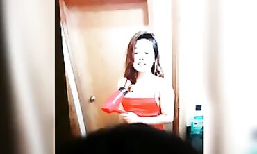 Warming Up Your Dinner with a Deepthroat in the Bathroom