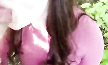 Amateur Blowjob and Outdoor Sex with Big Cock