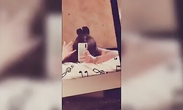 Fit Brunette Bunny Does Solo Foot Fetish Challenge