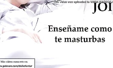 Hazlo en mi cara: Instrucciones de masturbación en español