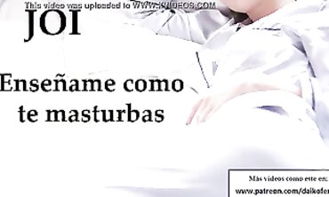 Hazlo en mi cara: Instrucciones de masturbación en español