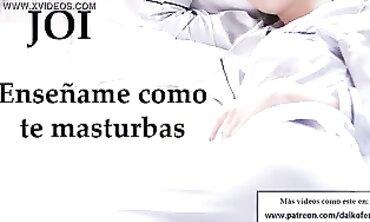 Hazlo en mi cara: Instrucciones de masturbación en español