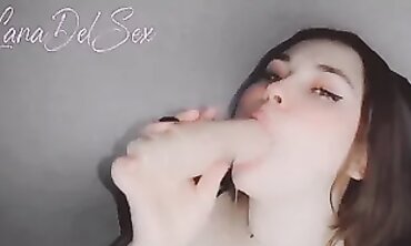 Lana Del Hump Goes Solo With A Realistic Dildo