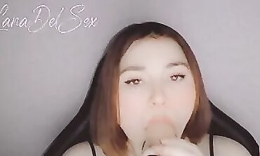 Lana Del Hump Goes Solo With A Realistic Dildo