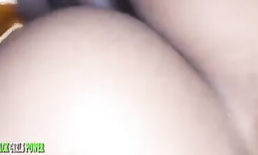 Ebony Creampie Doggystyle