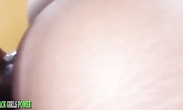 Ebony Creampie Doggystyle