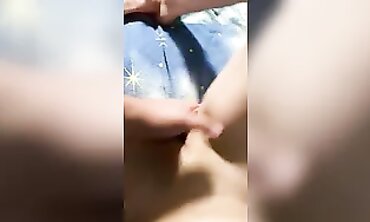 Tattooed Brunette MILF Squirts While Asking for Cum
