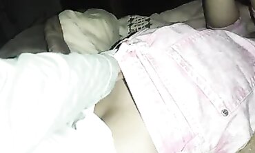 Step Daddy Bangs Tiny Goddess in Rough Anal and Blowjob Action