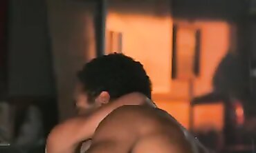 Hot Ebony Babe Princess in Softcore Solo Video