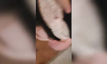 Tattooed BBW Joy Takes a Deep Throat and Cumshot