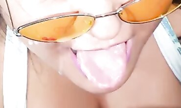POV: BBW Swallows Fresh Milk