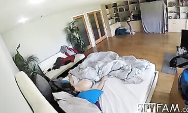 Ariana Marie Caught by After Parents Leave