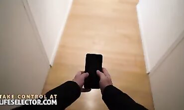 POV Homemade College Threesome with Angelika Grays and Lana Roy