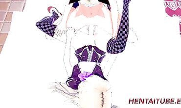Fischl Cosplay Rough Sex & Creampie
