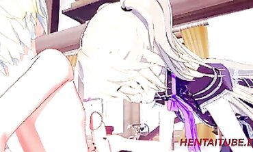 Fischl Cosplay Rough Sex & Creampie