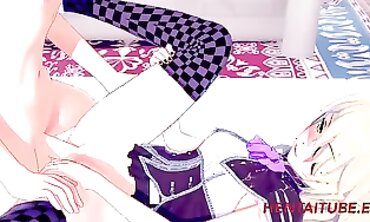 Fischl Cosplay Rough Sex & Creampie