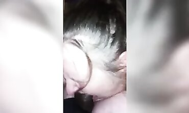 Love Gives a Hefty Blowjob to a Mature Granny Part 1