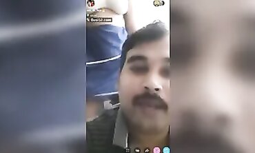 Live Tamil Couple Hook-Up Spectacle
