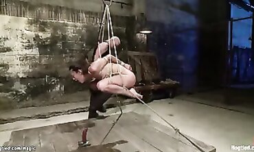 Lyla Storm Gets Roughly Hogtied and Punished